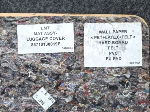 Hyundai i20 (2008–2014) Trunk carpet 857101J0019P - 3