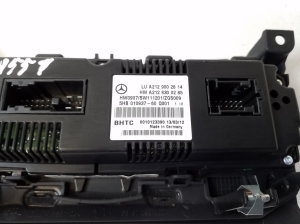 Mercedes Benz E-Class W207 (2009–2017) Heater control panel A2129002814 - 2