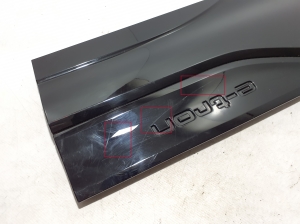 AUDI e-tron GT (2020–2026) Rear side door molding 85H853970A - 3