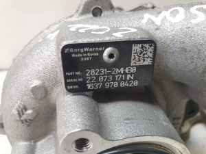 Hyundai Tucson (2015–2026) Turbolader 282312MHB0 - 4