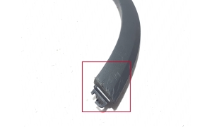 RENAULT Megane E-Tech CMF-EV (2022–2026) Front fender molding 638120214R - 2