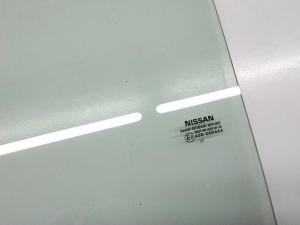 NISSAN Micra K14 (2017–2026) Aizmugurējo sānu durvju stikls 823015FA0A - 3