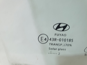 Hyundai Tucson (2015–2026) Priekšējo durvju stikls 82413S3000 - 3