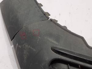 Mercedes Benz A-Class 177 (2018–2026) Rear bumper lower spoiler A1778853701 - 2
