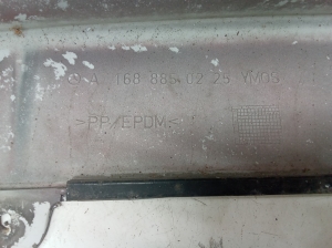 Mercedes Benz A-Class 168 (1997–2004) Heckstoßstange A1688850225 - 2