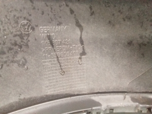 Volkswagen Golf V (2003–2009) Heckstoßstange 1K6807421 - 3