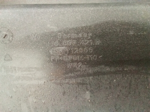 Volkswagen Golf IV (1997–2003) Heckstoßstange 1J6807421 - 4