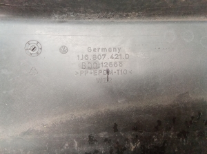 Volkswagen Golf IV (1997–2003) Heckstoßstange 1J6807421D - 4