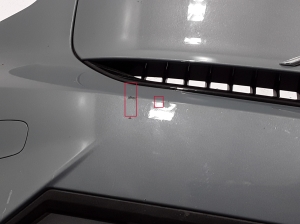 VOLVO XC40 (2017–2026) Front bumper 31690933 - 7