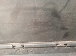 Volkswagen Passat B6 (2005–2010) Tagumine kaitseraud 3C5807417 - 4