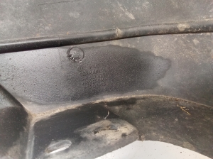 Volkswagen Golf III (1991–1997) Rear bumper 1H6807417H - 3