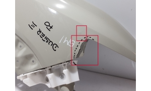 Dacia Duster P1310 (2024–2026) Front fender 631225655R - 2