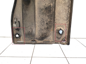 Volkswagen Touran III (2015–2026) Unterbodenschutz 5QA825202A - 3