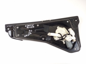 Rear side door window regulator