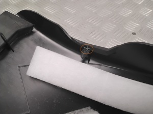 Mercedes Benz EQE X294 (2022–2026) Inner sill trim A2946903700 - 3
