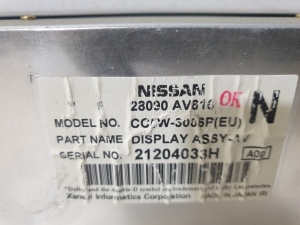 NISSAN Primera P12 (2001–2008) Screen 28090AV616 - 4