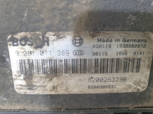 NISSAN Primera P12 (2001–2008) Engine control unit 0281011389 - 3