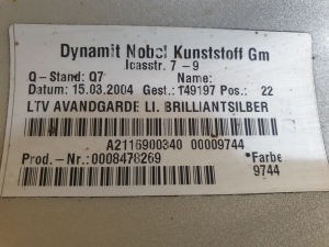 Mercedes Benz E-Class W211 (2002–2009) Karbi välimine ilupaneel A2116900340 - 4