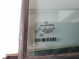 Mercedes Benz S-Class 221 (2005–2013) Glace de custode de porte arrière - 3