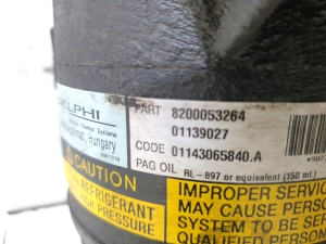 NISSAN Primera P12 (2001–2008) A/C compressor 8200053264 - 3