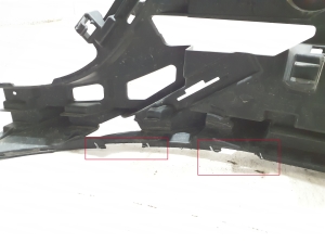 Mercedes Benz E-Class W213 (2017–2026) Front bumper inner frame A2138857304 - 3