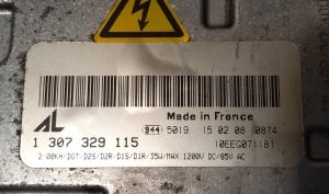 AUDI A3 8P (2003–2012) Xenon headlight control unit 1307329115 - 2