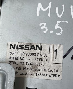 NISSAN Murano Z50 (2003–2017) Bildschirm 28090CA100 - 3