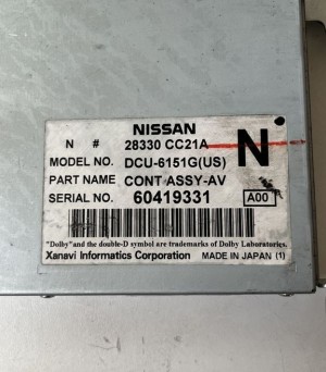 NISSAN Murano Z50 (2003–2017) Motorsteuergerät 28330CC21A - 4