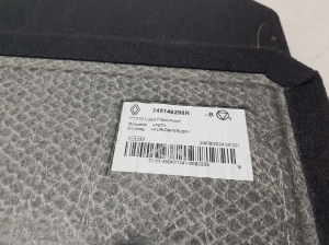 Dacia Duster P1310 (2024–2026) Trunk carpet 745146298R - 3