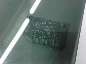 Subaru Forester SK (2018–2026) Aizmugurējo sānu durvju stikls 62011SG100 - 5