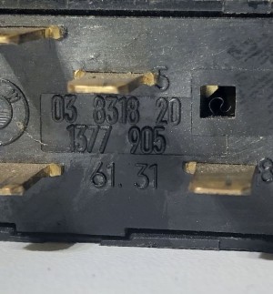 BMW 5 SERIES E28 (1981–1987) Schalter el. Fensterheber hinten 1377905 - 2
