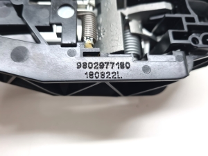 Opel Crossland X X 75 (2017–2026) Rear side door exterior handle 9802977180 - 2