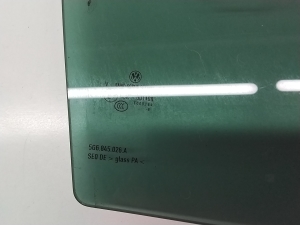 Volkswagen Golf VII (2012–2026) Rear side door glass 5M0845026 - 2