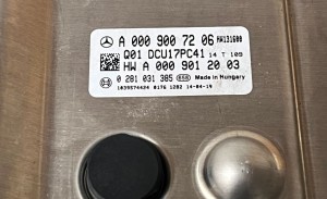 Mercedes Benz S-Class 222 (2013–2020) Control unit A0009007206 - 2