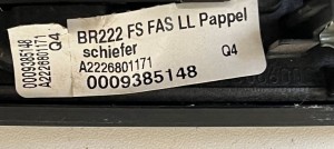 Sonstiges Innenraumteil - A2229055705