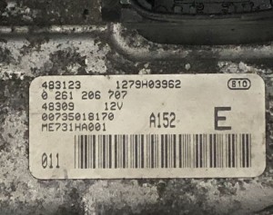 Alfa Romeo 147 (2000–2010) Engine control unit 4831231279H03962 - 3