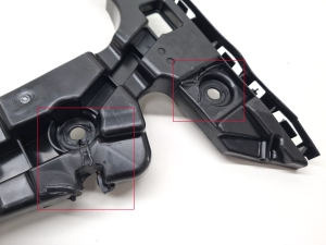 Volkswagen Golf VIII (2019–2026) Rear bumper bracket 5H9807394F - 5