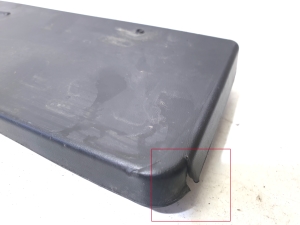 TOYOTA RAV 4 A4 (2012–2018) Front bumper license plate holder 5211442150 - 2