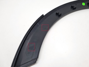 Opel Crossland X X 75 (2017–2026) Zierleiste Kotflügel hinten 13482072 - 5