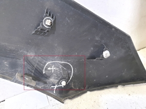 TOYOTA bZ4X I (2022–2026) Kotflügelverbreiterung vorne 7560242190 - 2