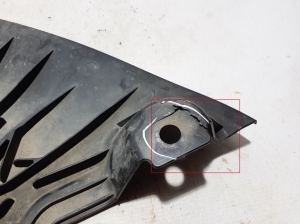 Mercedes Benz C-Class 206 (2021–2026) Front underbody protection A2065202300 - 3