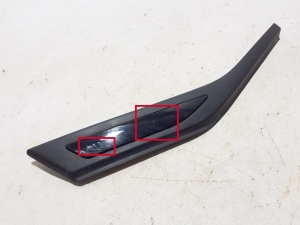 RENAULT Captur (2019–2026) Rear quarter window outer molding 833318791R - 2