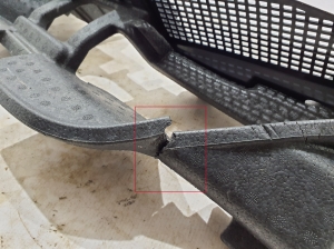 RENAULT Captur (2019–2026) Luftleitblech für den Kühler 626856062R - 4