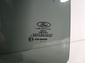 Ford Mustang Mach-E Mach-E (2020–2026) Aizmugurējo sānu durvju stikls LJ8BR25712AC - 3