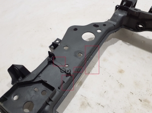 RENAULT Captur (2019–2026) Headlight frame (glasses) 625009677R - 4
