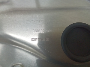 Mercedes Benz E-Class W212 (2009–2015) Priekšējo durvju logu pacēlājs un tā daļas A2128201502 - 3