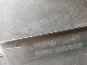 TOYOTA RAV 4 A3 (2005–2012) Schmutzfänger 5259242070 - 3