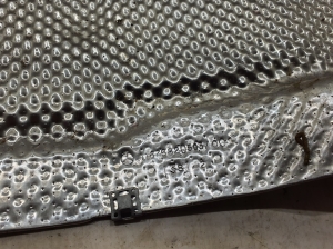 Mercedes Benz GLE-Class 167 (2019–2026) Hitzeschutzblech Schalldämpfer A1676820503 - 2