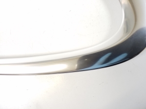 Porsche Cayenne (2010–2017) Rear quarter window outer molding 7P5853996D - 5