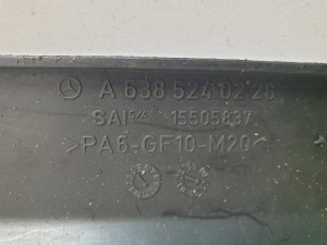 Mercedes Benz Vito 638 (1996–2003) Motorabdeckung A6385240228 - 3